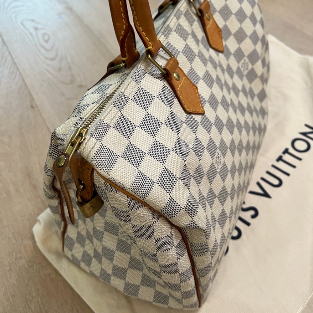Louis Vuitton Damier Azur Speedy 35 - Picture 1 of 12